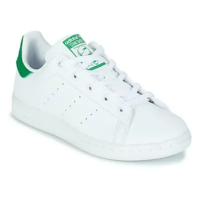 Adidas STAN SMITH C boys's Children's Shoes (Trainers) in White