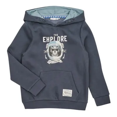 Name it NKMNUMBE SWE WH BRU PS boys's Children's sweatshirt in Marine