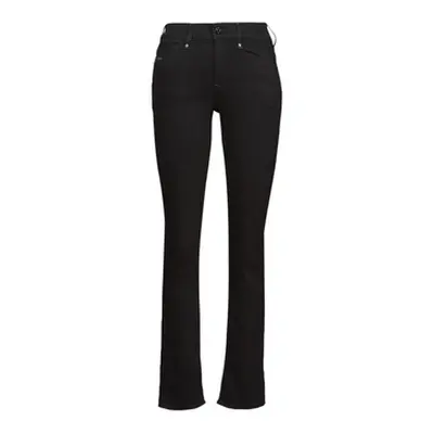 G-Star Raw NOXER STRAIGHT women's Jeans in Black