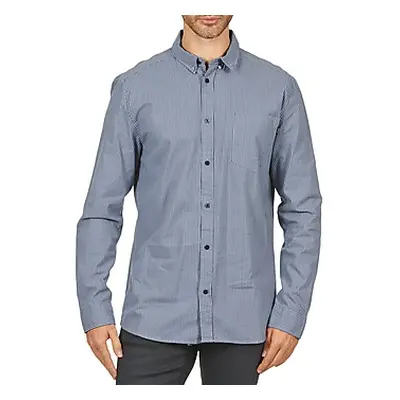 Wesc YANIK men's Long sleeved Shirt in Blue