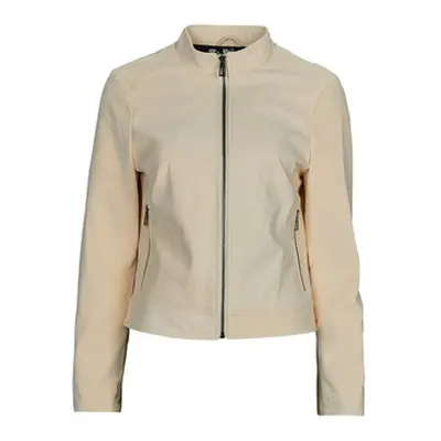 Desigual LAS VEGAS women's Leather jacket in White