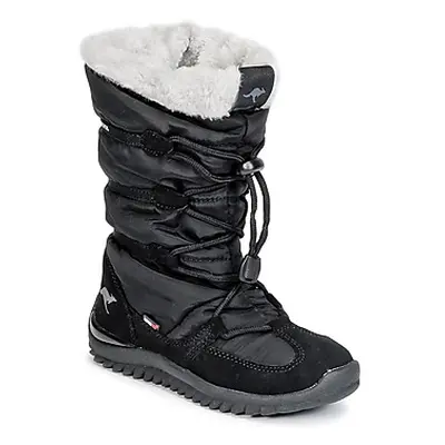 Kangaroos PUFFY III JUNIOR girls's Children's Snow boots in Black