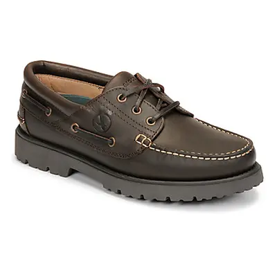 Aigle TARMAC men's Boat Shoes in Brown