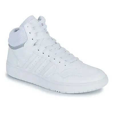 Adidas HOOPS MID 3.0 K boys's Children's Shoes (High-top Trainers) in White