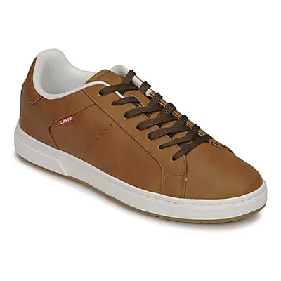 Levis PIPER men's Shoes (Trainers) in Brown