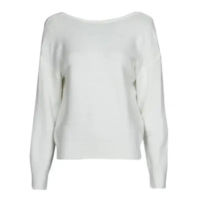 Molly Bracken E1601AH women's Sweater in White