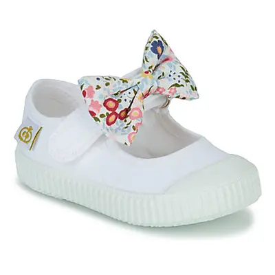 Citrouille et Compagnie OZIMINI girls's Children's Shoes (Pumps / Ballerinas) in White