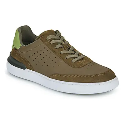 Clarks COURTLITE TOR men's Shoes (Trainers) in Kaki