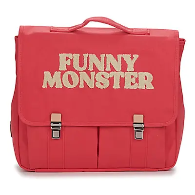 Jojo Factory CARTABLE UNIE PINK FUNNY MONSTER girls's Briefcase in Pink