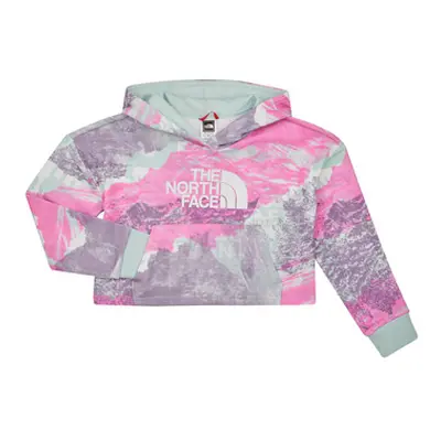 The North Face Girls Drew Peak Light Hoodie girls's Children's Sweatshirt in Multicolour