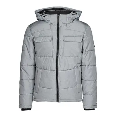 Jack & Jones JJBRADY PUFFER men's Jacket in Grey