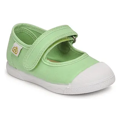 Citrouille et Compagnie APSUT girls's Children's Shoes (Pumps / Ballerinas) in Green