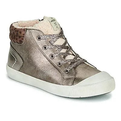 Victoria HUELLAS METAL girls's Children's Shoes (Trainers) in Silver