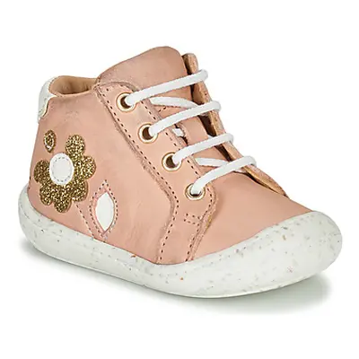 GBB AGETTA girls's Children's Shoes (High-top Trainers) in Pink