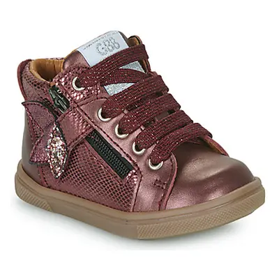 GBB VALA girls's Children's Shoes (High-top Trainers) in Bordeaux