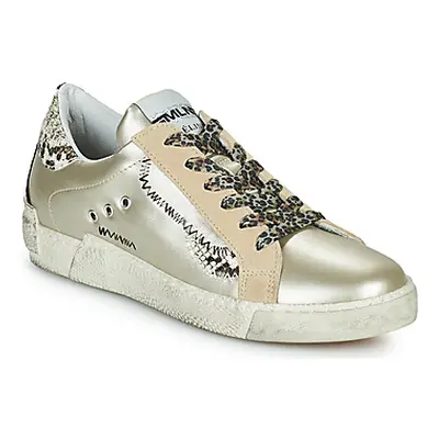 Meline NK139 women's Shoes (Trainers) in Gold