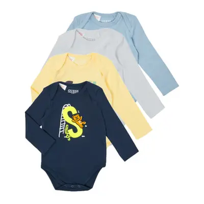 Guess P2YG01-KA6W0-F9CC boys's Sleepsuits in Multicolour