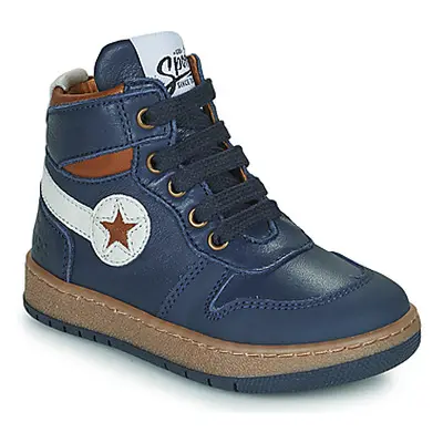 GBB LANDER boys's Children's Shoes (High-top Trainers) in Marine