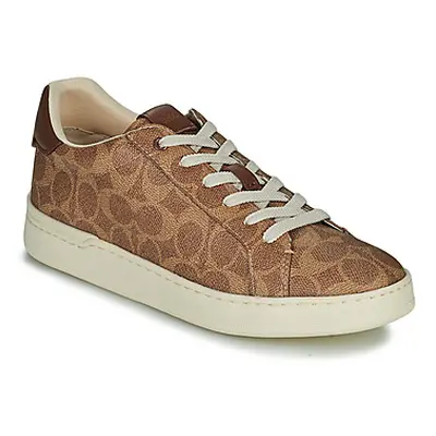 Coach LOWLINE women's Shoes (Trainers) in Brown