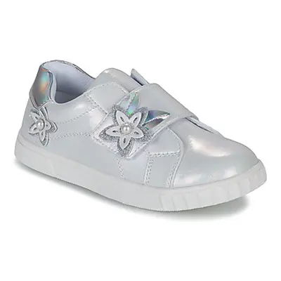 Chicco CESCA girls's Children's Shoes (Trainers) in Silver