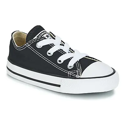 Converse ALL STAR OX girls's Children's Shoes (High-top Trainers) in Black