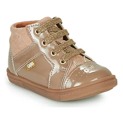 GBB THEANA girls's Children's Shoes (High-top Trainers) in Beige