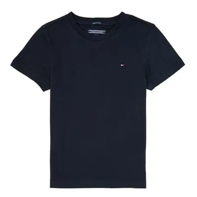 Tommy Hilfiger KB0KB04140 boys's Children's T shirt in Blue