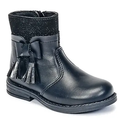 Citrouille et Compagnie HEYLI girls's Children's Mid Boots in Black