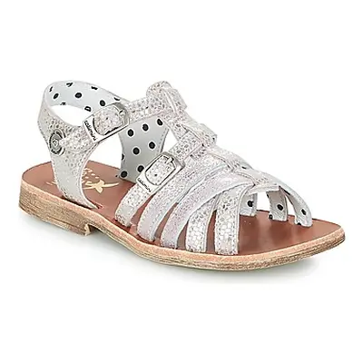 Catimini SAULE girls's Children's Sandals in Silver