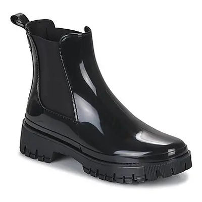 Lemon Jelly Peachy women's Wellington Boots in Black