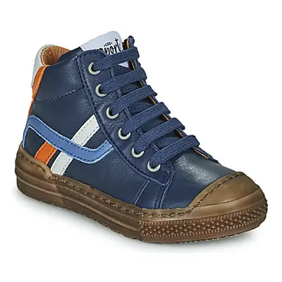 GBB RAPIDO boys's Children's Shoes (High-top Trainers) in Marine