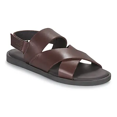 Pellet ANGEL men's Sandals in Brown