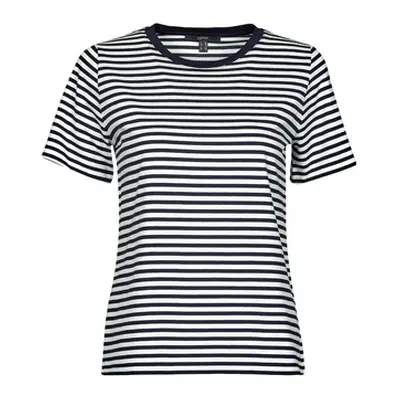 Esprit OCS basic tee women's T shirt in Marine