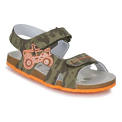 Chicco FUSION boys's Children's Sandals in Kaki