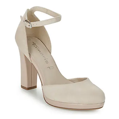 Tamaris 22460-251 women's Court Shoes in Beige