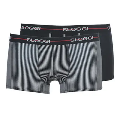 Sloggi MEN START X 2 men's Boxer shorts in Black