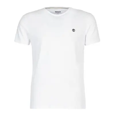 Timberland SS DUNSTAN RIVER CREW TEE men's T shirt in White