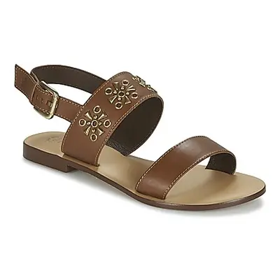 Betty London IKIMI women's Sandals in Brown