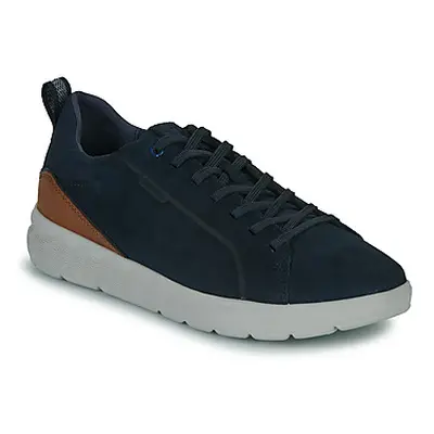 Geox U SPHERICA EC4 B men's Shoes (Trainers) in Marine