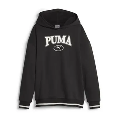 Puma PUMA SQUAD HOODIE FL G girls's Children's Sweatshirt in Black