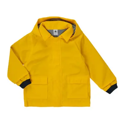 Petit Bateau BATAH boys's Children's Parka in Yellow