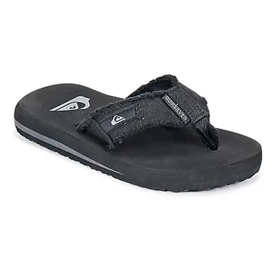 Quiksilver MONKEY ABYSS YT B SNDL XKKC boys's Children's Flip flops / Sandals in Black