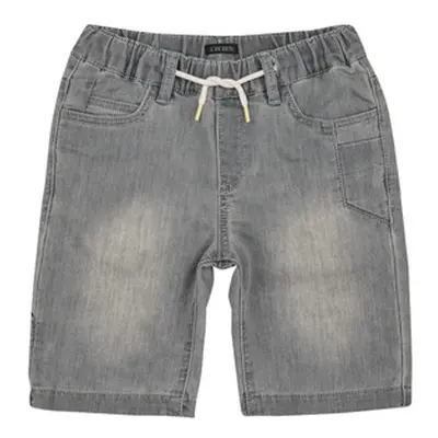 Ikks XW25373 boys's Children's shorts in Grey