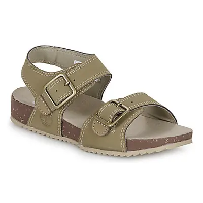 Timberland CASTLE ISLAND 2 STRAP boys's Children's Sandals in Green