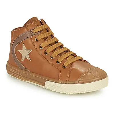 Bisgaard HOLGER boys's Children's Shoes (High-top Trainers) in Brown