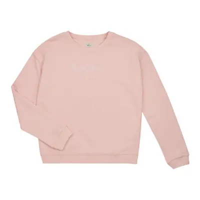 Pepe jeans ROSE girls's Children's Sweatshirt in Pink