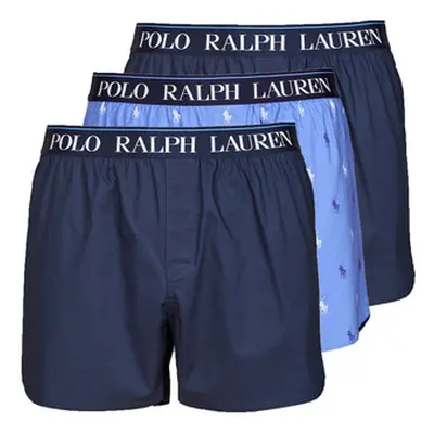 Polo Ralph Lauren WOVEN BOXER X3 men's Boxers in Blue