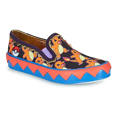 Irregular Choice Every Day Is An Adventure women's Slip-ons (Shoes) in Black