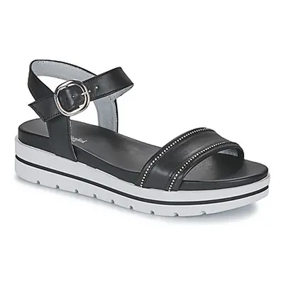 NeroGiardini E307812D-100 women's Sandals in Black