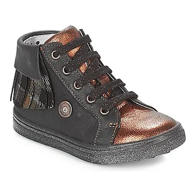 Catimini LOULOU girls's Children's Shoes (High-top Trainers) in Black